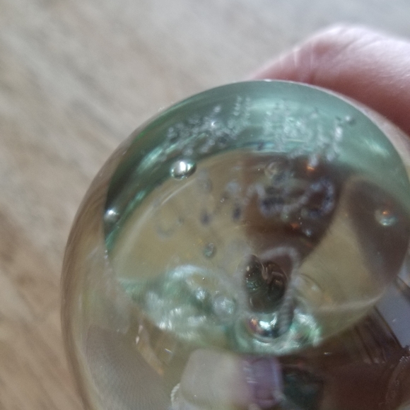 MSH ASH 1987 Vines Art Glass Apple 3 1/4" x 2 3/8" - Picture 7 of 15